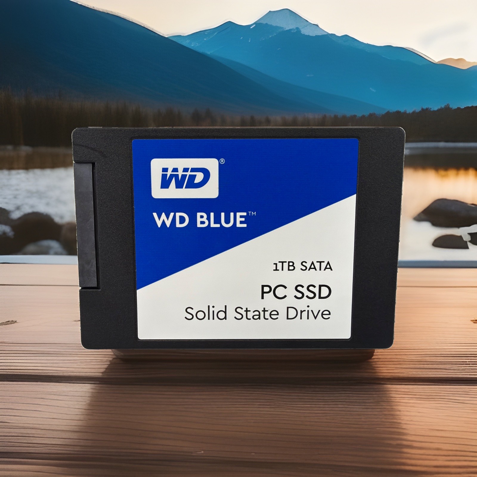 Western Digital WD Blue 3D NAND SATA, 1TB, 2.5"  SSD (WDS100T2B0A) Crystal disk