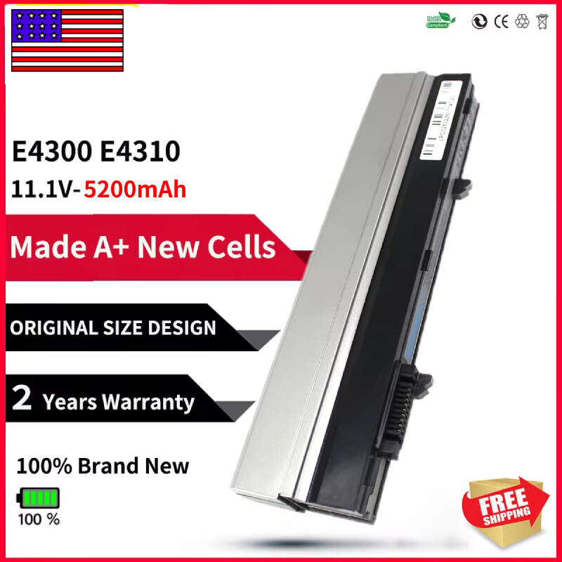 Laptop Battery Adapter Charger for Dell Latitude E4300 E4310 312-0823 FM332 PA10