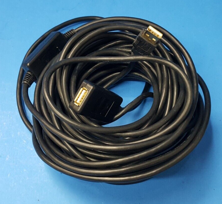 48FT PTC USB 2.0 USB-2 ACTIVE EXTENDER,USB A MALE TO FEMALE,EXTENTION CABLE CORD