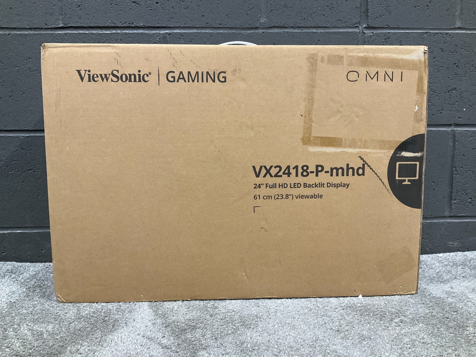 Viewsonic VX2418PMHD 23.6" Curved LED LCD Display 1080p VX2418-P-MHD