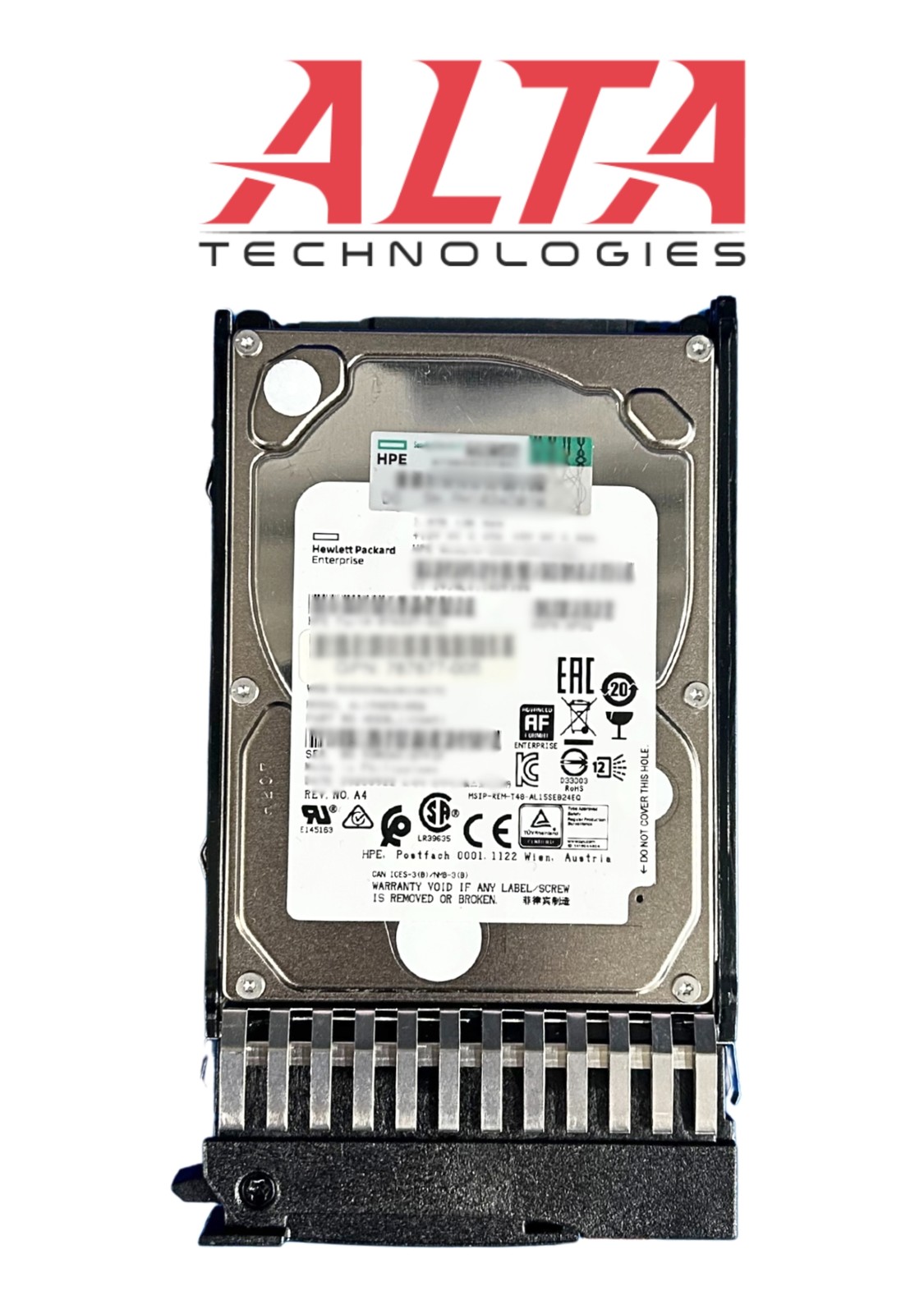HP 787649-001 1.8TB 12G 10K SFF 512E SAS HDD Hard	Drive
