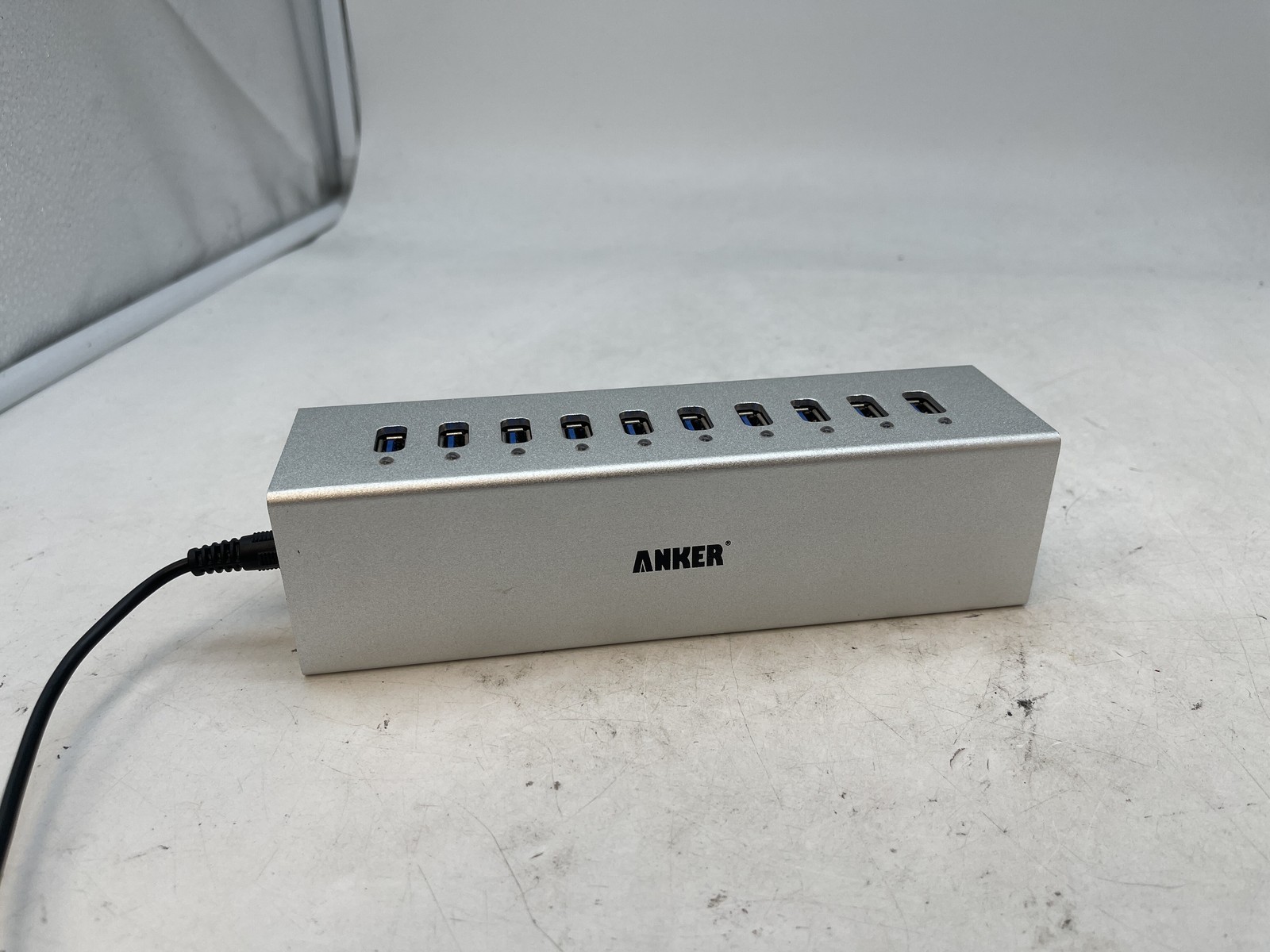 Anker 10 Port USB 3.0 Hub Powered Aluminum Desktop Hub Model A7515 - Free S/H