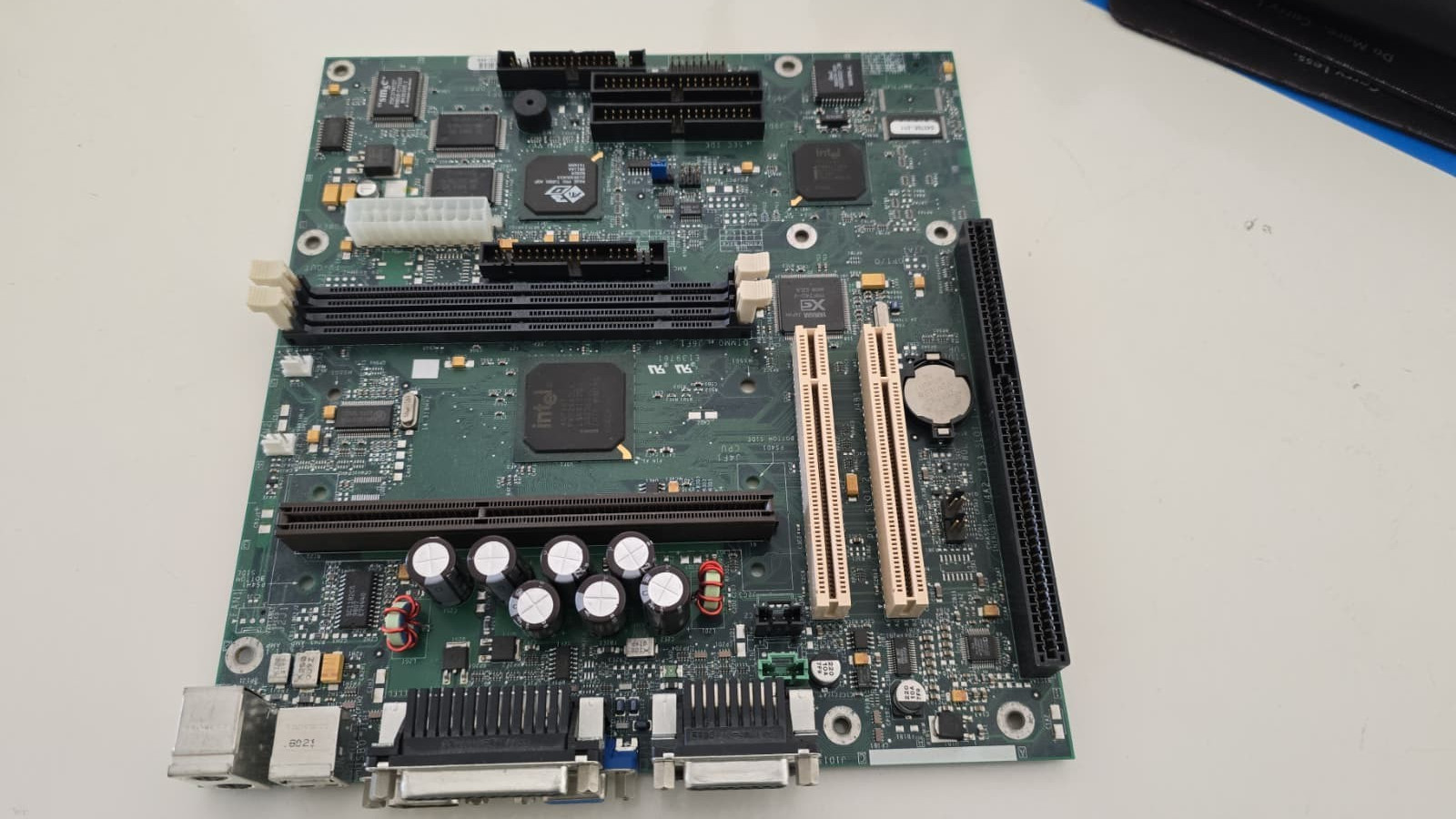 Motherboard, intel mu440ex (maui), audio/video, aa 698722-502, slot 1