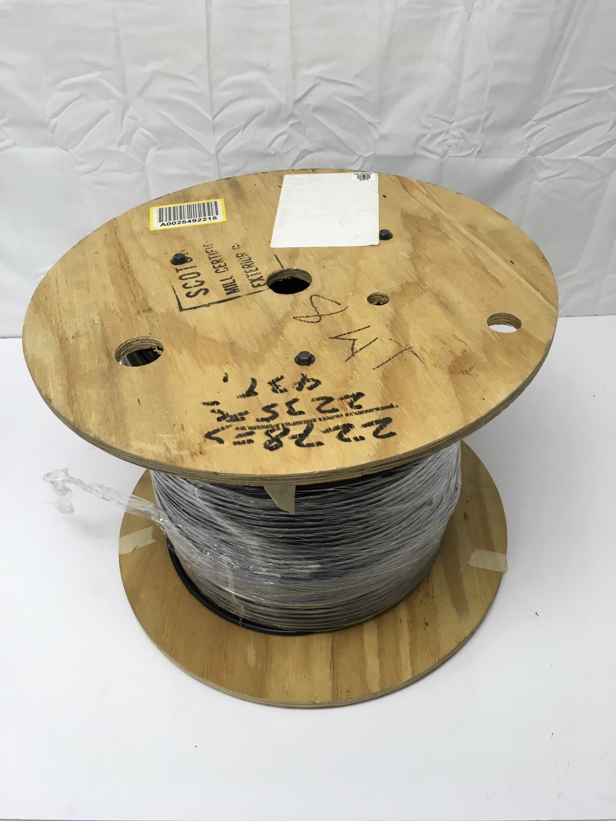 40 Feet Corning 370-949-FDDI-12 Fiber Optic Cable 12-F 62.6/125 OM1 Plenum MIC 
