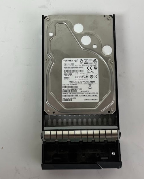 NetApp 108-00315+B0 4TB 7.2K 12G SAS HDD Toshiba MG04SCA40EE X477A-R6