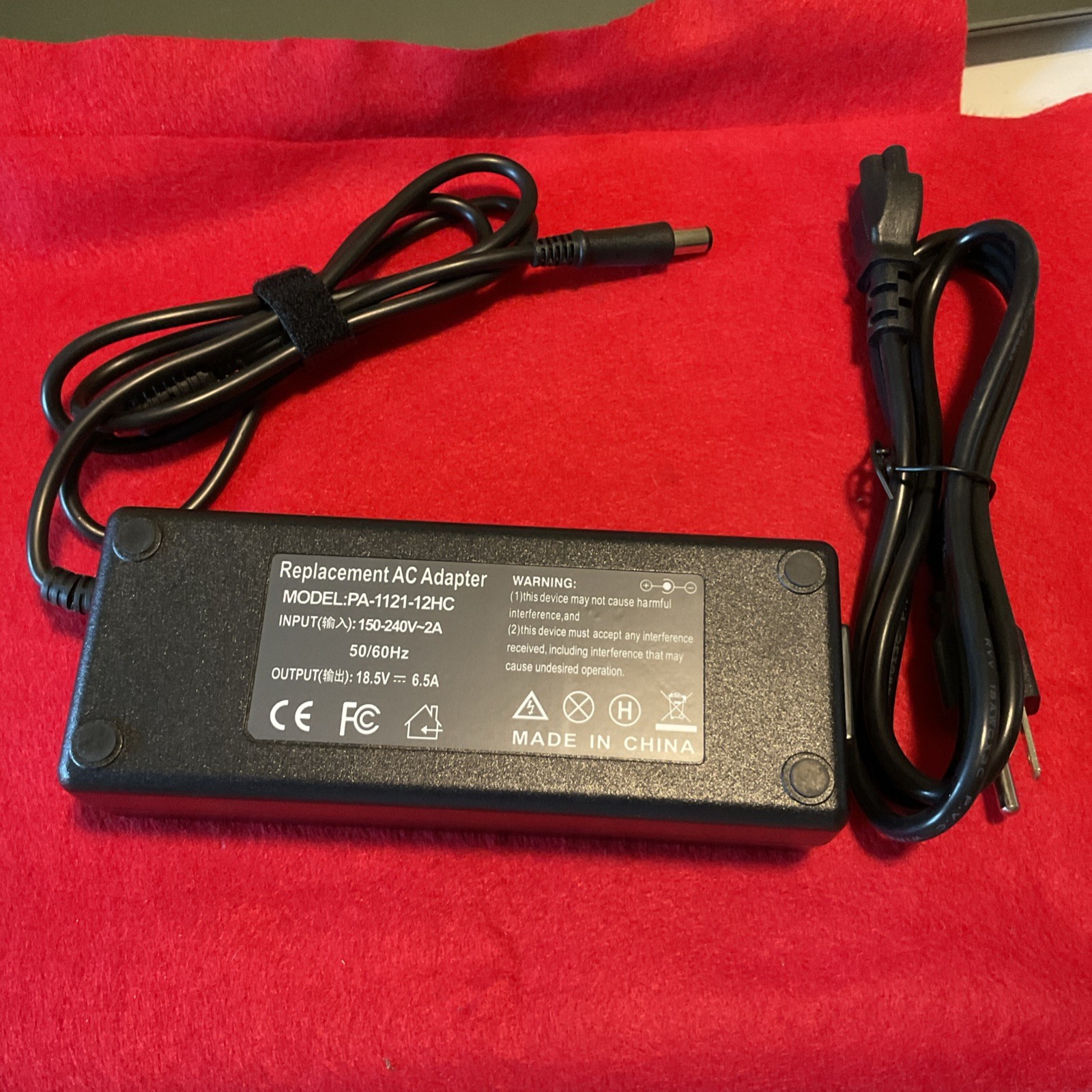 NEW Replacement Ac Adapter PA-1121-12HC  18.5V 6.5A
