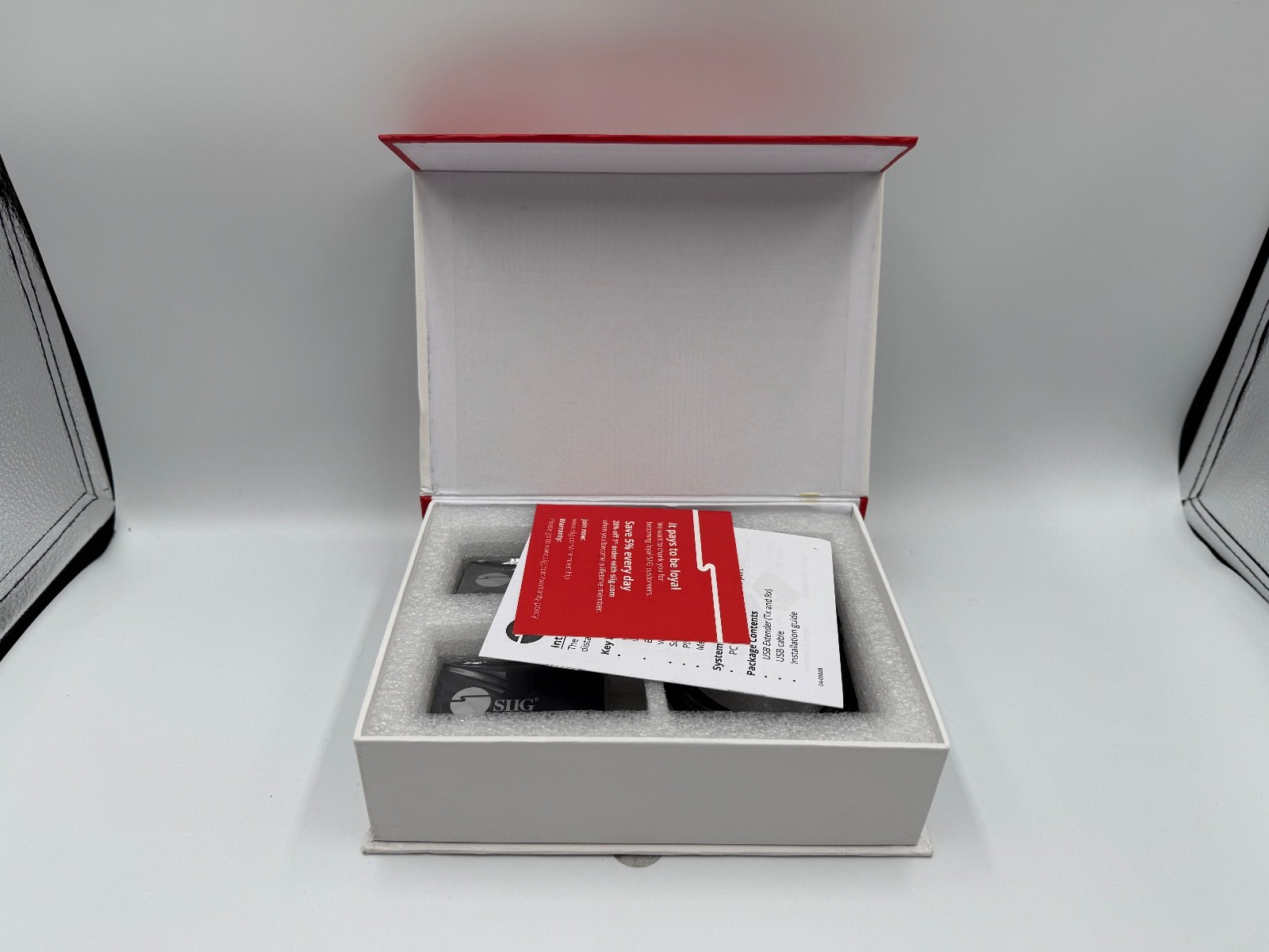 SIIG 2-Port USB 2.0 Extender JUEX0211-S1