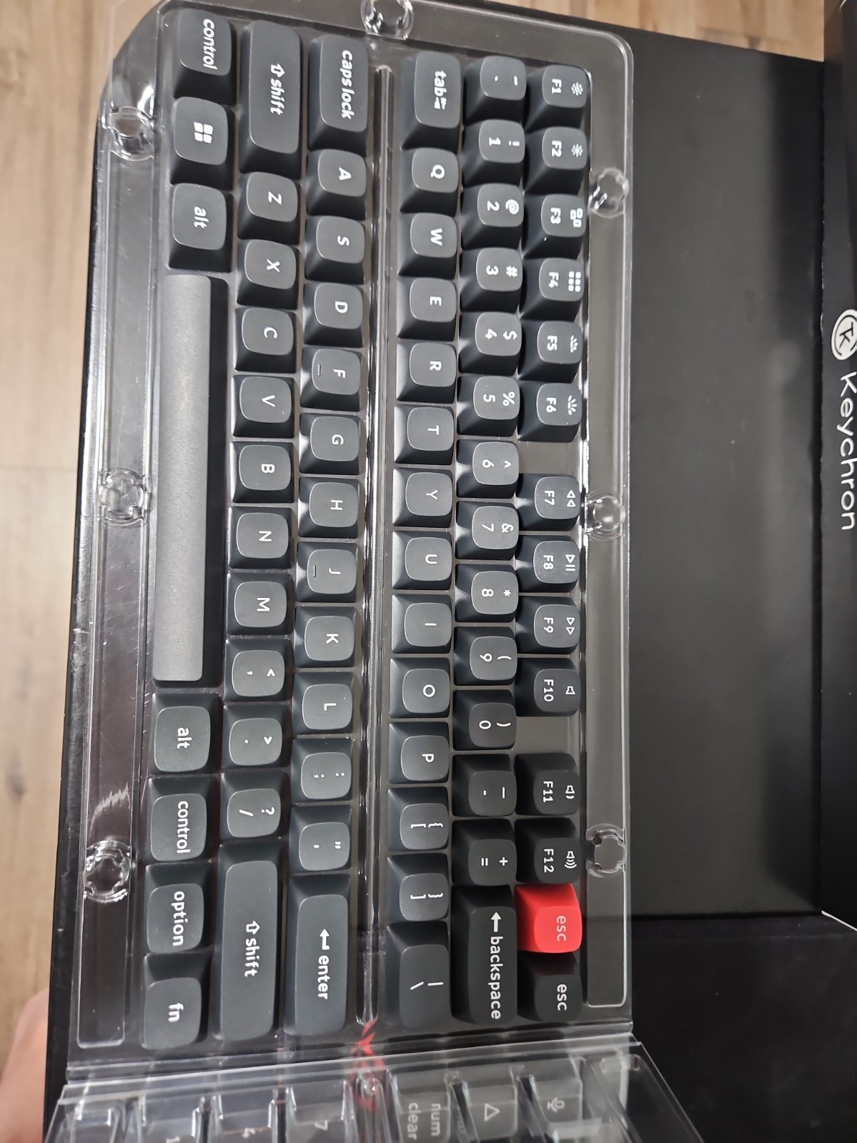 Keychron OSA Profile Double-Shot PBT Keycap Full Keycap Set (141 Keys) - White o