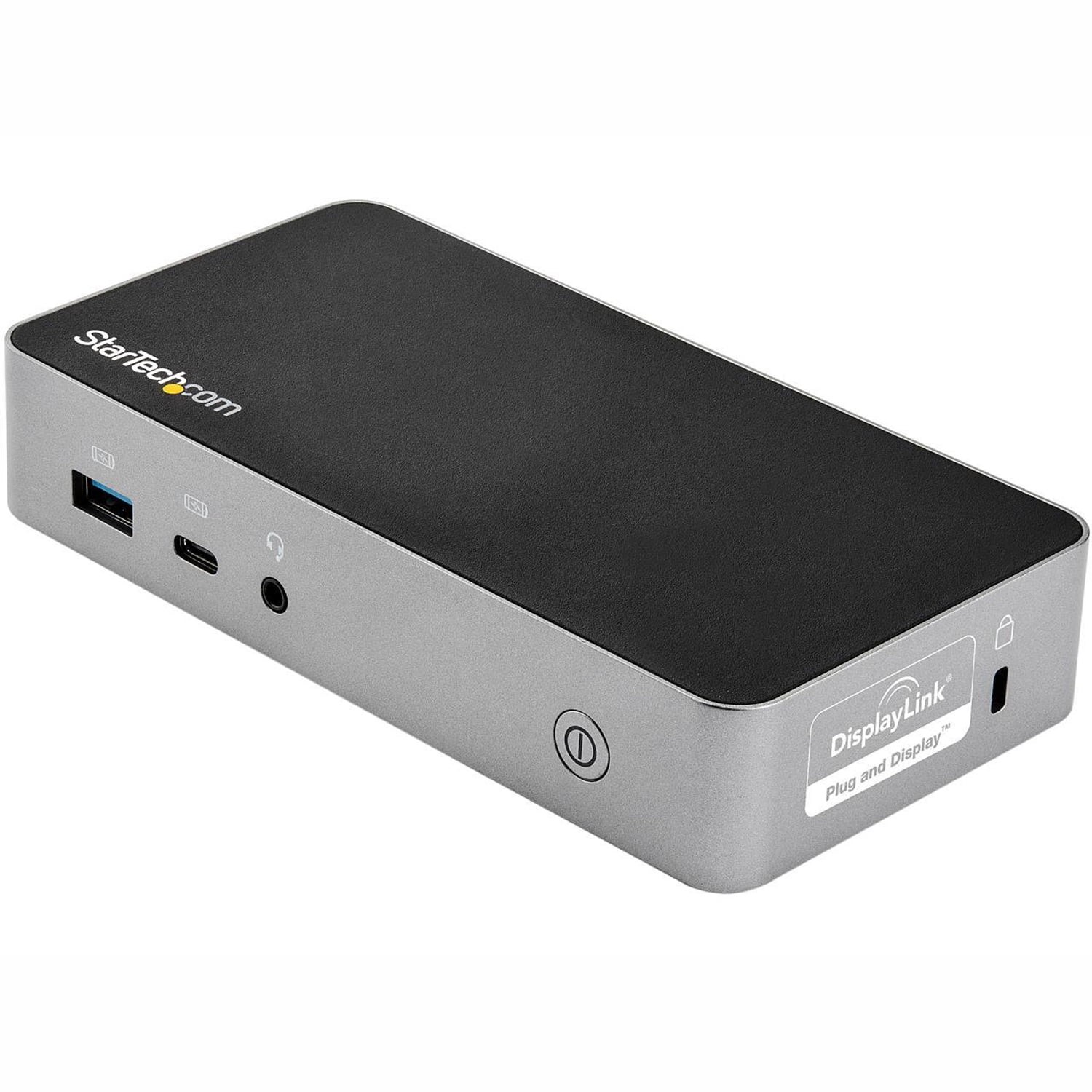 StarTech.com Dual HDMI Monitor USB-C Docking Station with 65W Power Delivery, 2x
