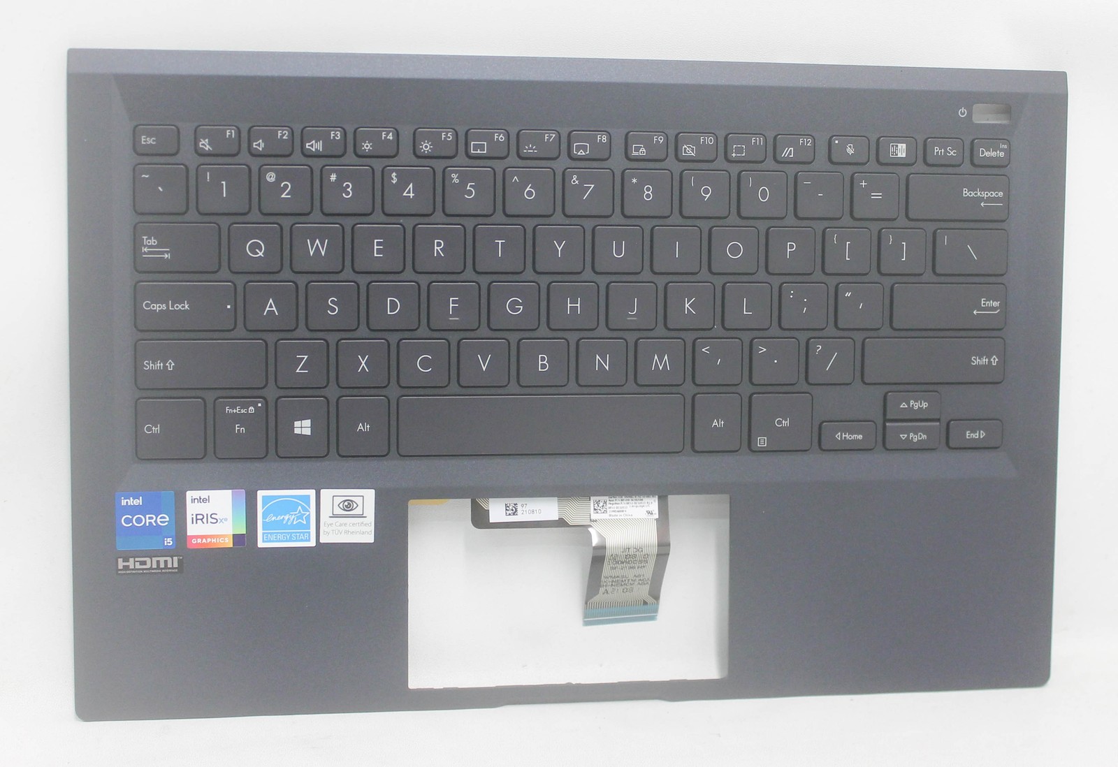 13NX0421AP0401 Asus Palmrest Top Cover W/K/B_(Us)B1400Ceaey-1A "GRADE A"