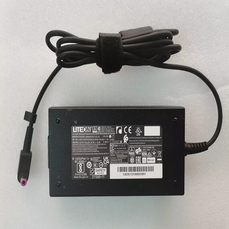 For Intel NUC 13 Pro RNUC13ANHi3000U i3-1315U OEM LITEON 20V 6A 120W PA-1121-76