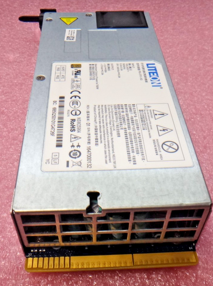 Genuine LITEON  PS-2751-5Q Maximum Output Power 750W Server Power Supply