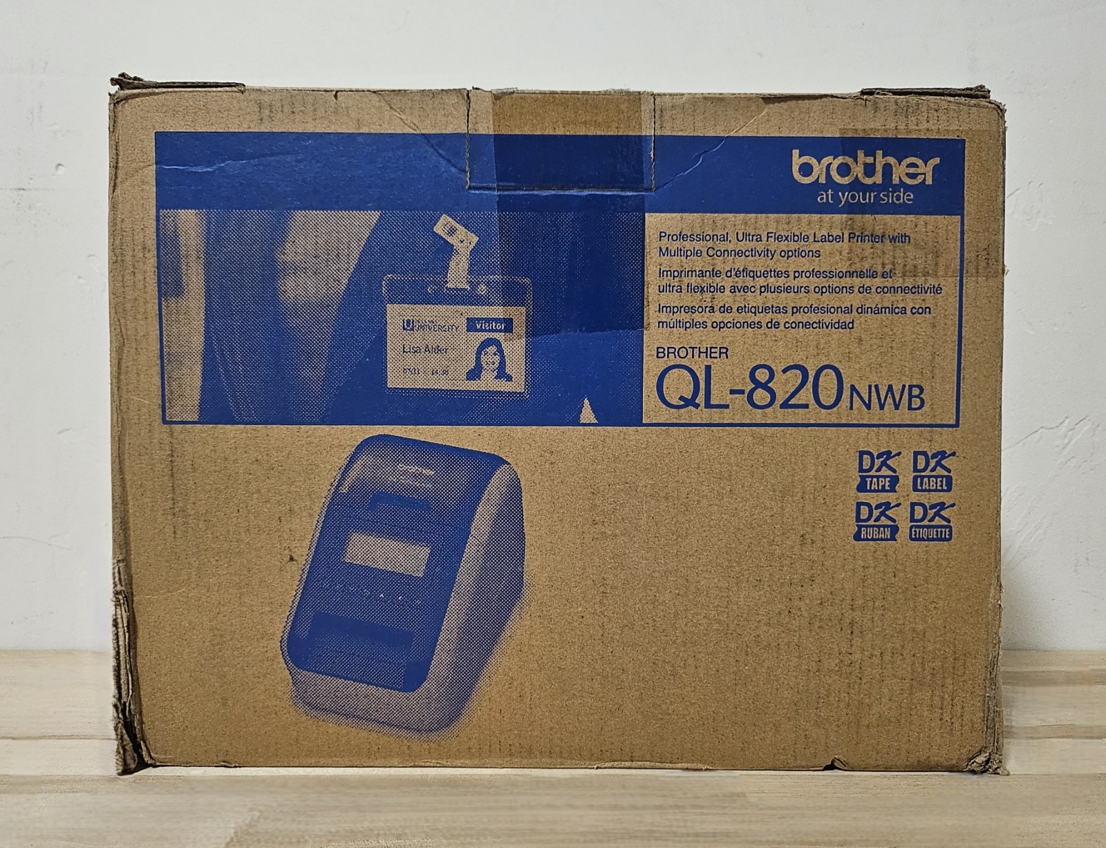 Brother QL-820NWB Professional Ultra Flexible Monochrome Label Printer - New OB