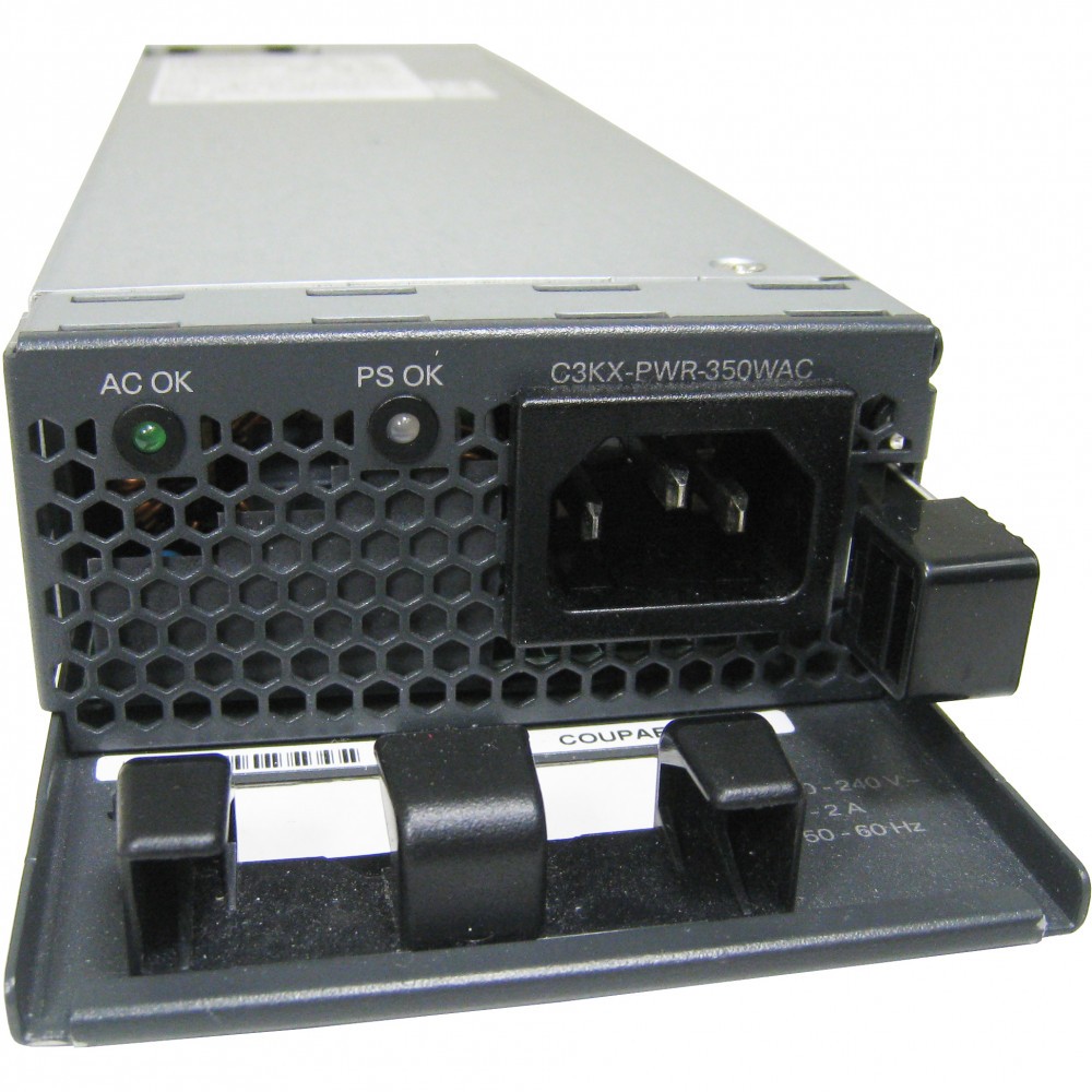 Cisco C3KX-PWR-350WAC, 1 Year Warranty and Free Ground Shipping