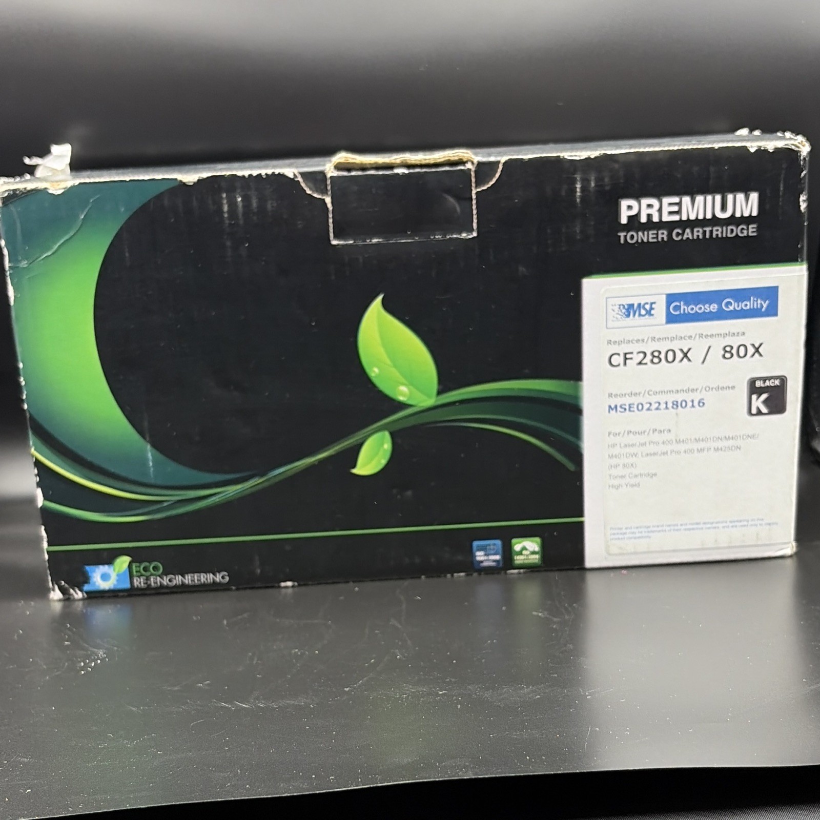 MSE Premium CF280X/80X Black Toner MSE02218016 for HP M401 M425dn