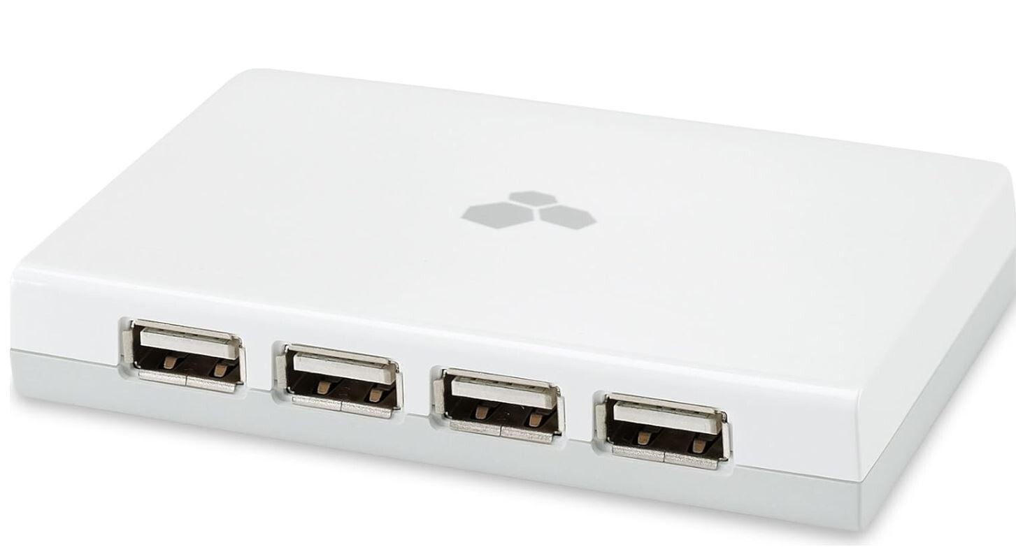 Kanex 4-Port SuperSpeed USB 3.0 Hub with 5V/4A Power Adapter USB3HUB4X