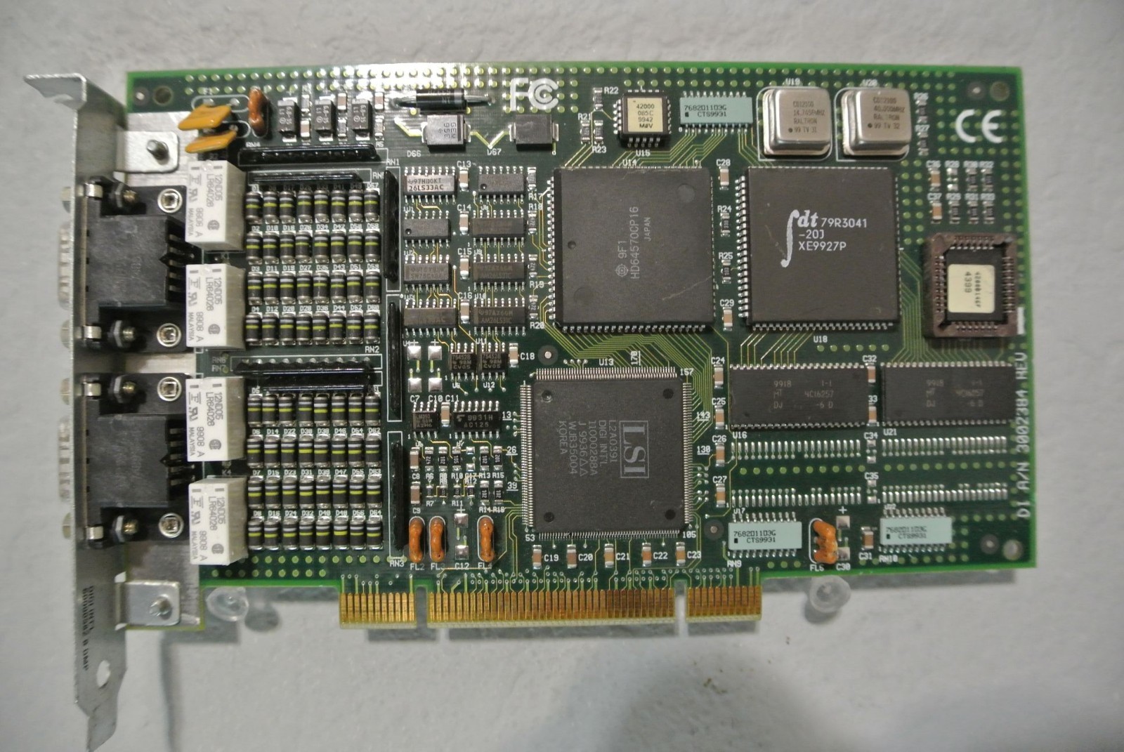 DIGI 50000606-01 128 PORT ACCELEPORT ASYNC C/X AIX HOST ADAPTER PCI 55000598-03