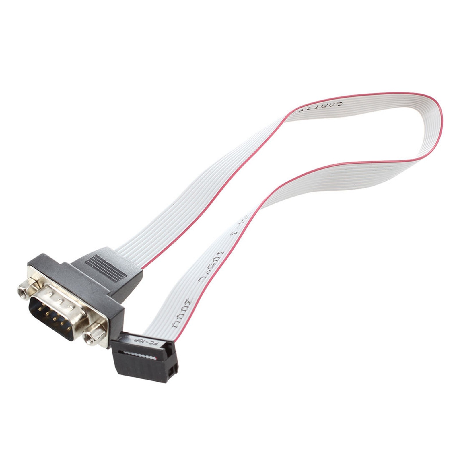 3X DB9 RS232 to 10 Pin Ribbon Cable Connector Adapter Y6T34703