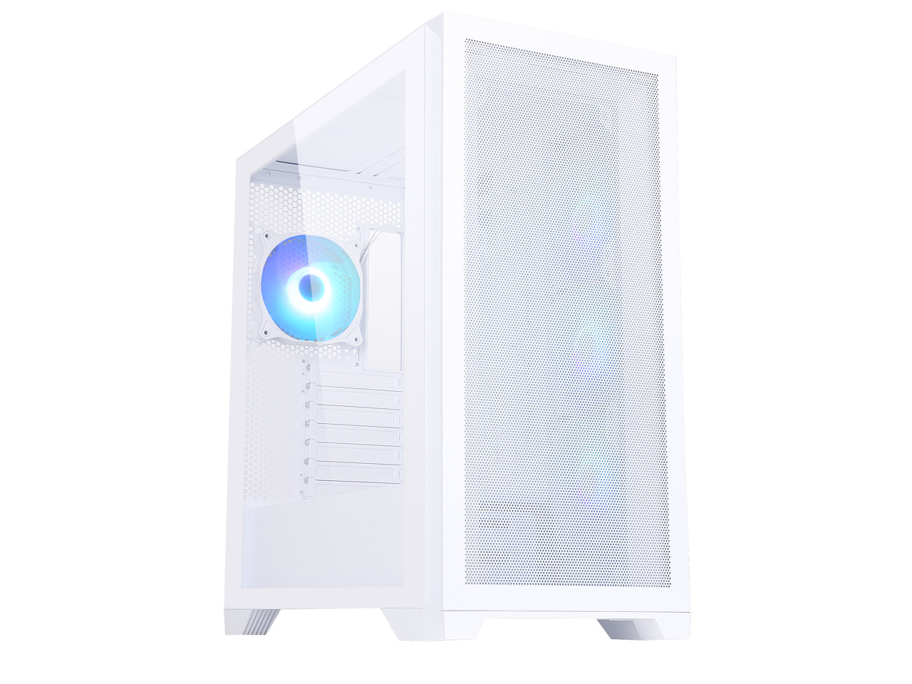 Sama 4501-White Dual USB3.0 and Type C Tempered Glass ATX Full Tower Gaming Comp