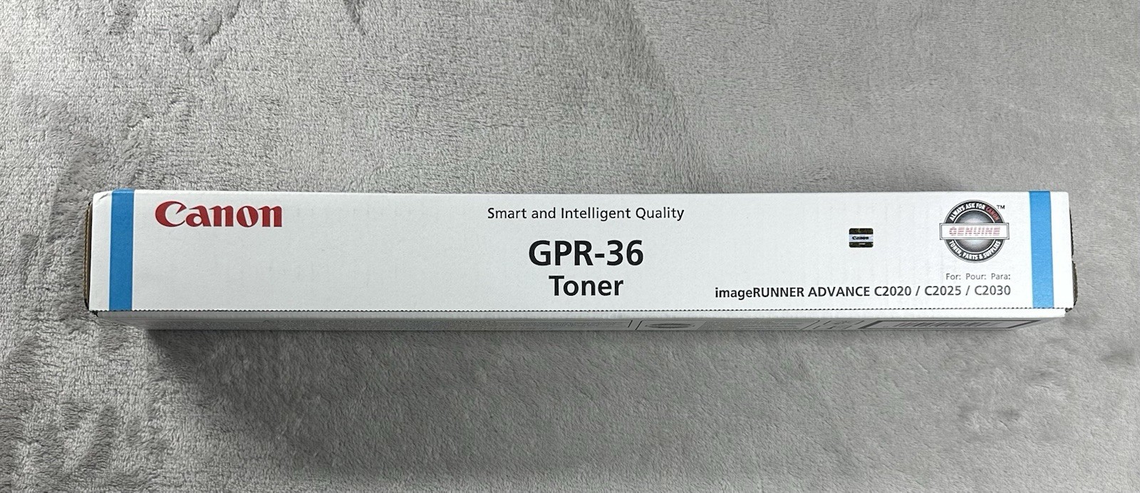 Canon GPR-36 Cyan Toner Cartridge 3783B003 New Sealed