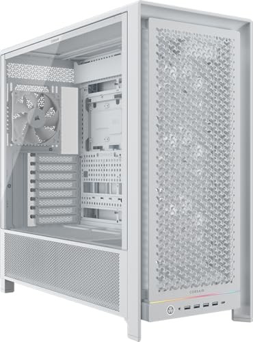 TOWER PC CASE – WHITE - CORSAIR FRAME 5000D RS MODULAR HIGH AIRFLOW MID