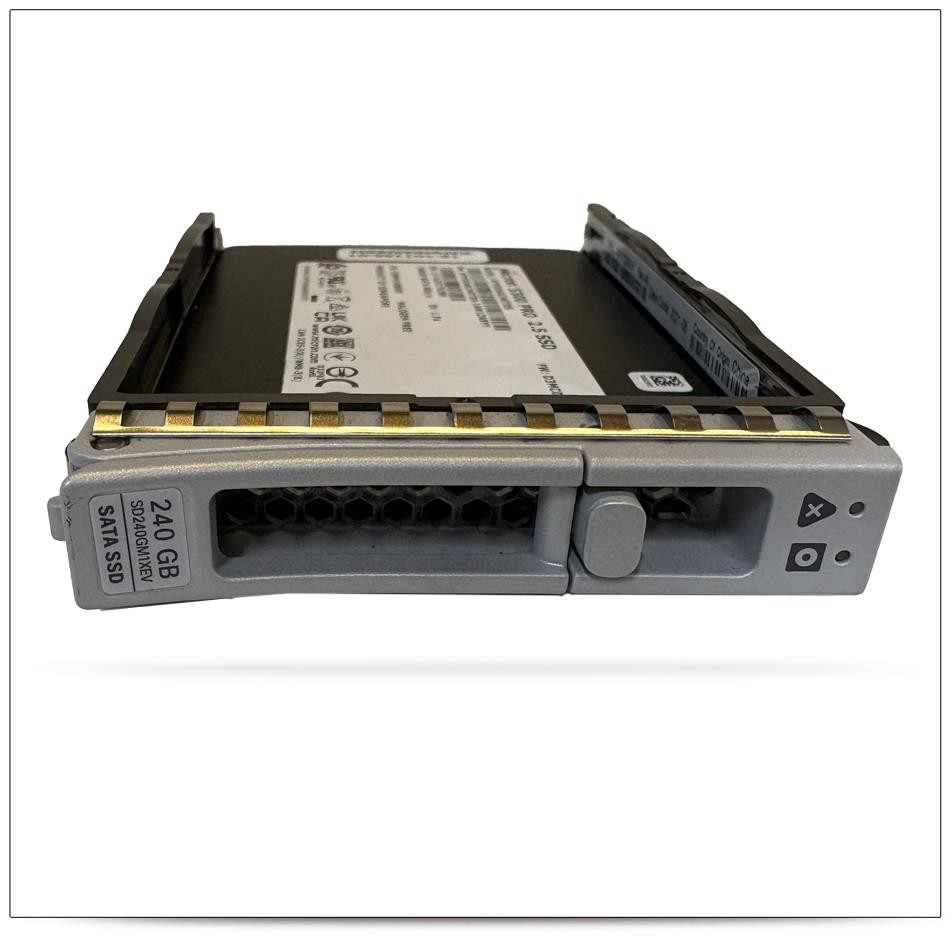 Cisco UCS-SD240GM1X-EV 240GB 2.5" SFF SATA 6Gb Enterprise SSD w/ M5 M6 Caddy