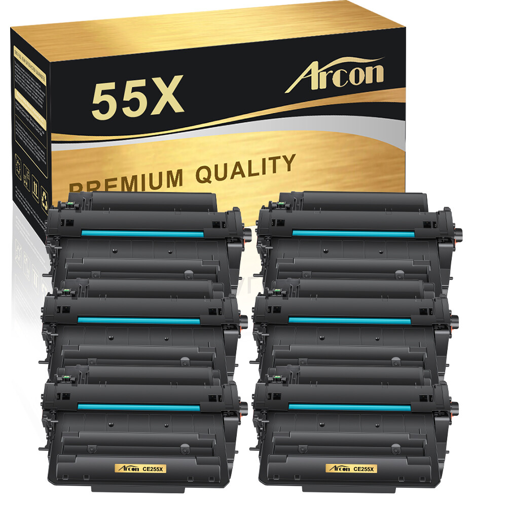 CE255X 55X Toner Cartridge for HP LaserJet P3015d P3015Dn MFP M525f M525dn LOT