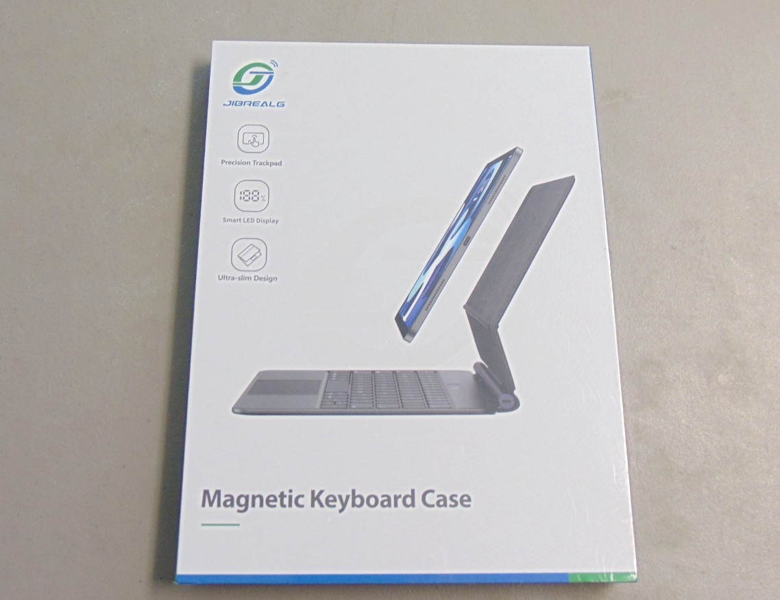 Jibrealg Magnetic Keyboard Case - BRAND NEW SEALED - 