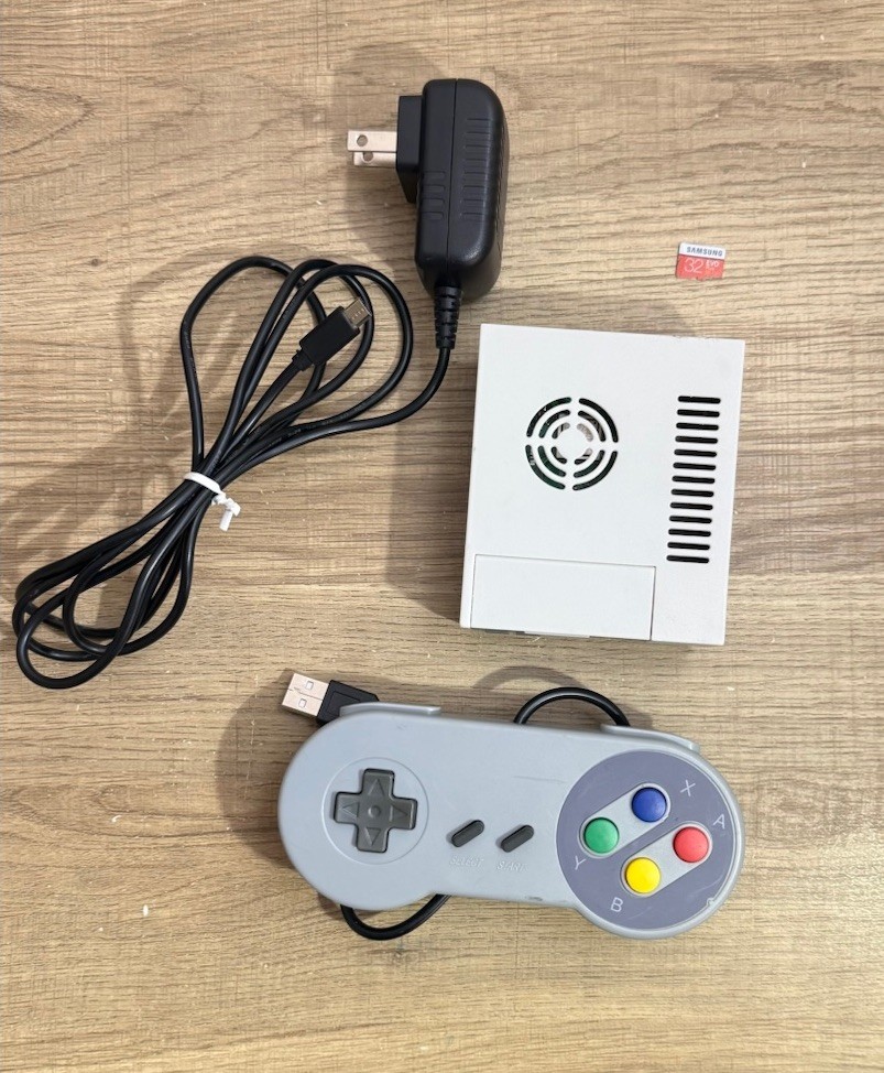Raspberry Pi 3 B+ Computer White Case 32GB microSD USB Controller CanaKit Power