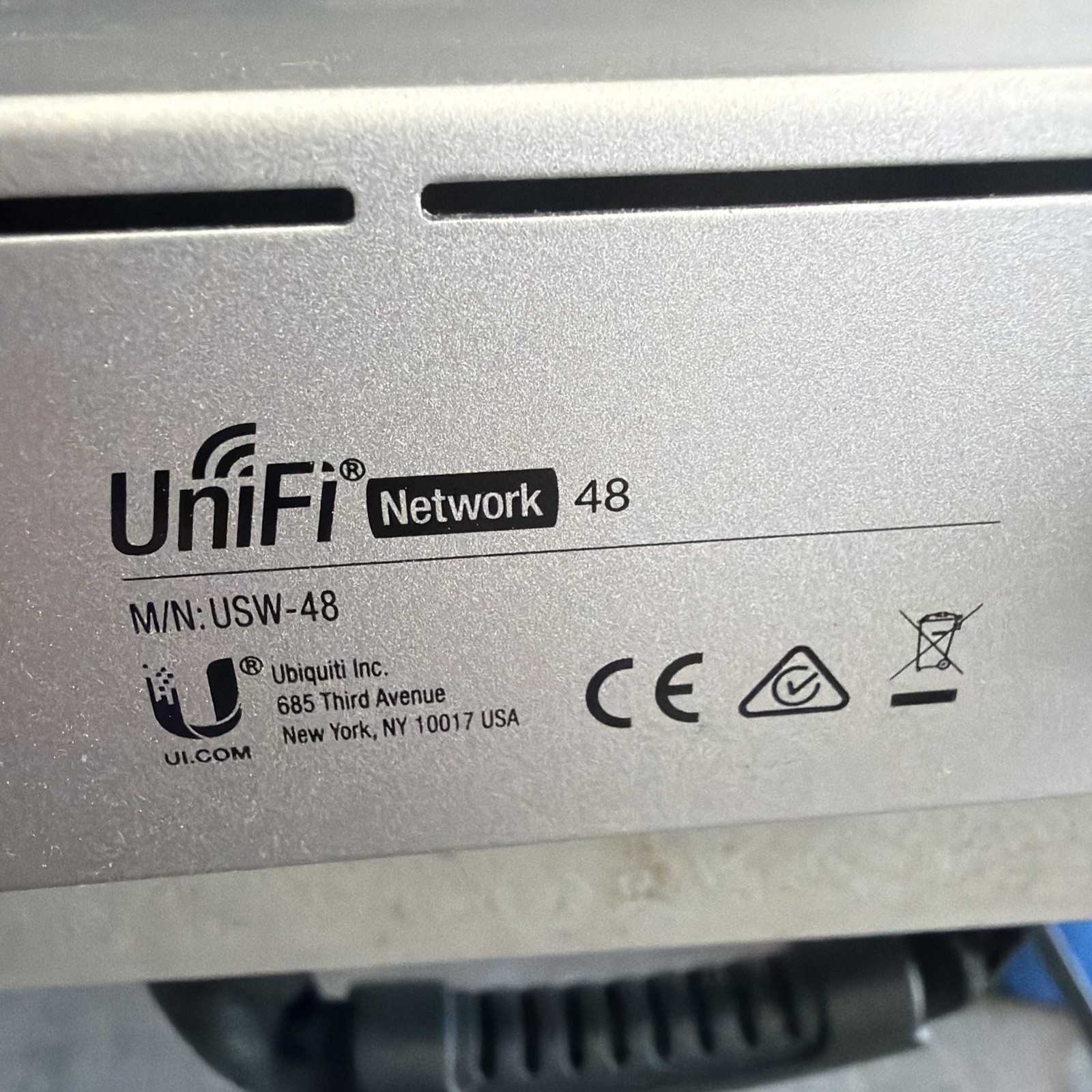 Ubiquiti UniFi Switch 48 US-48 48-Port Managed Gigabit RJ-45 + SFP 1U