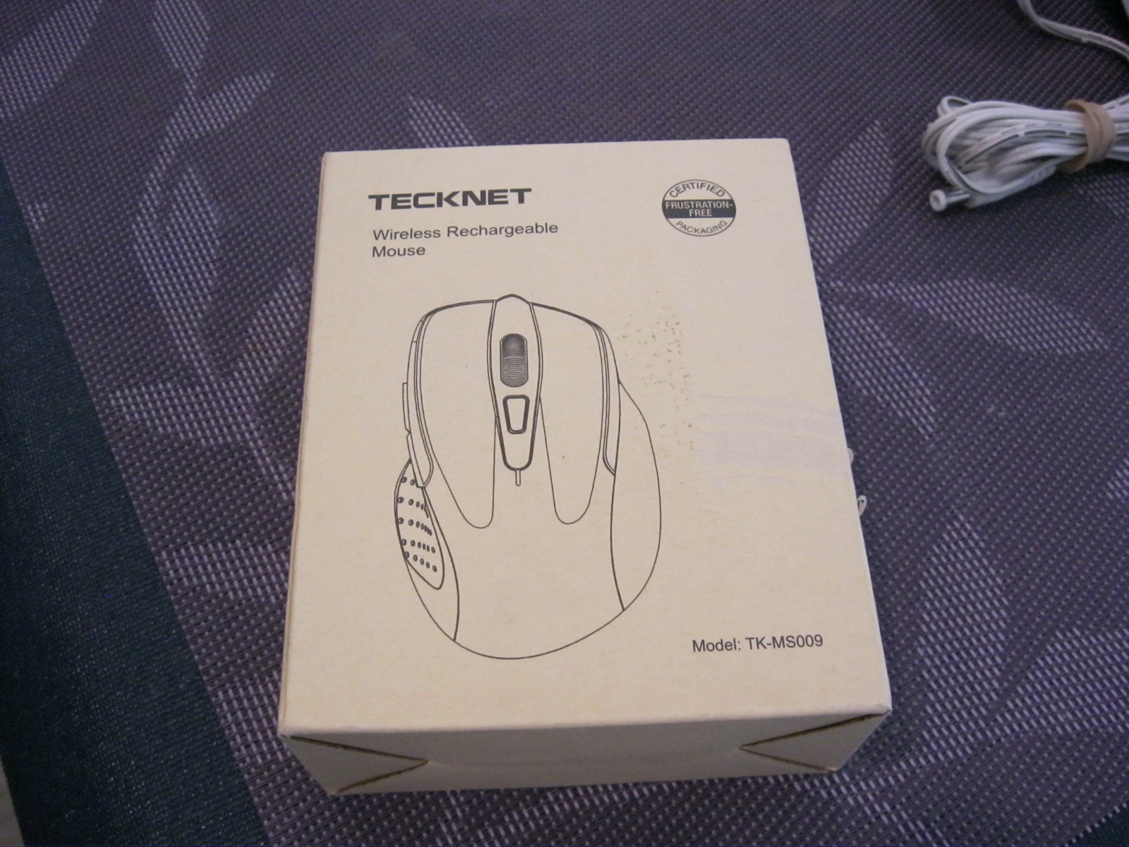 Tecknet- Wireless rechargeable mouse TK-MS009 with box - 