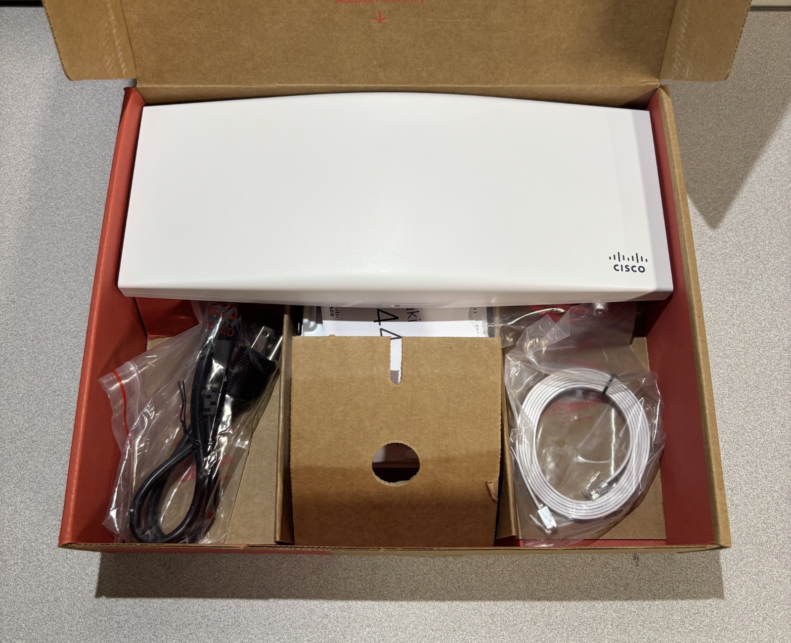 Cisco Meraki MR44-HW WiFi 6 Cloud Secure Access Point Open Box Unclaimed New