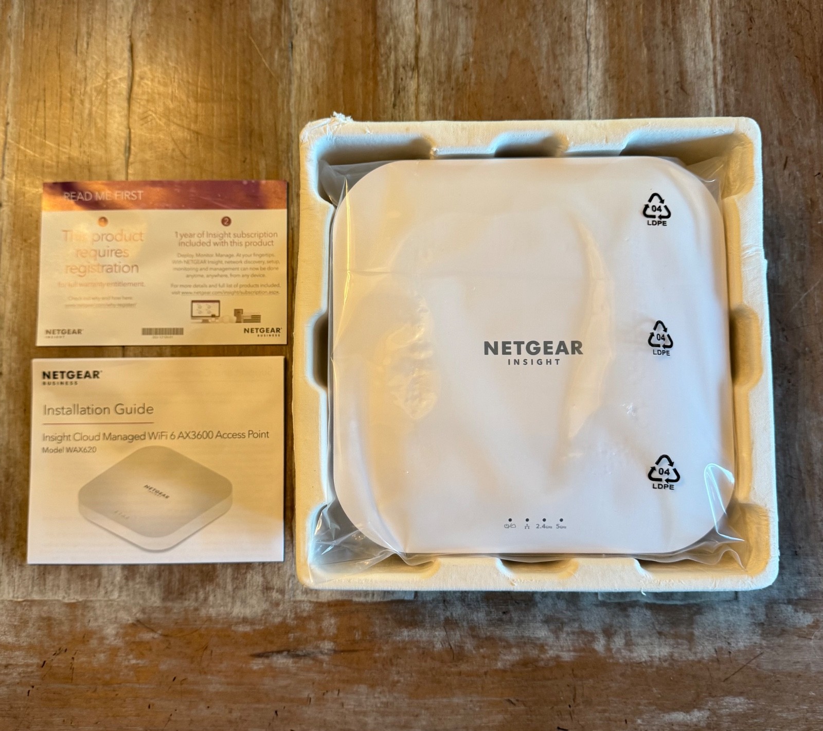 NETGEAR Business AX3600 (WAX620-100NAS) Cloud Managed Wireless Access Point