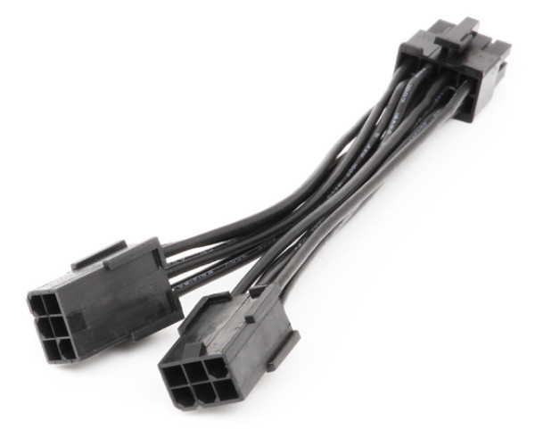 EVGA PCI-Express Video Card Power Adapter Dual 6 PIN to 8 PIN W000-00-000143