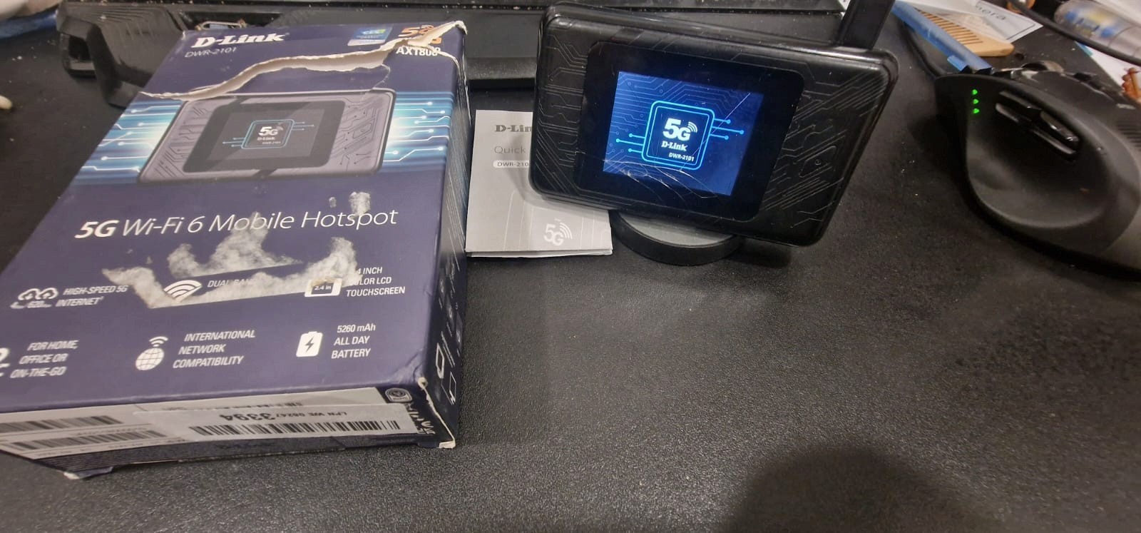 D-Link  DWR-2101 5G Wi-Fi 6 Mobile Hotspot UNLOCKED