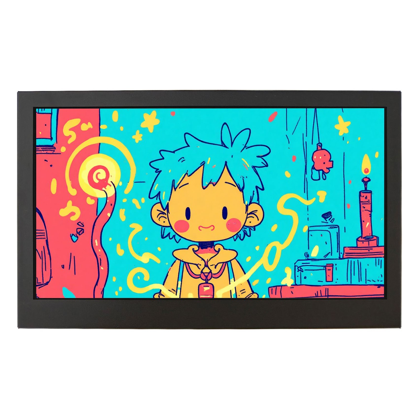 9inch Out Door LCD Monitor 1280x720 IPS LCD Screen Black Metal Case
