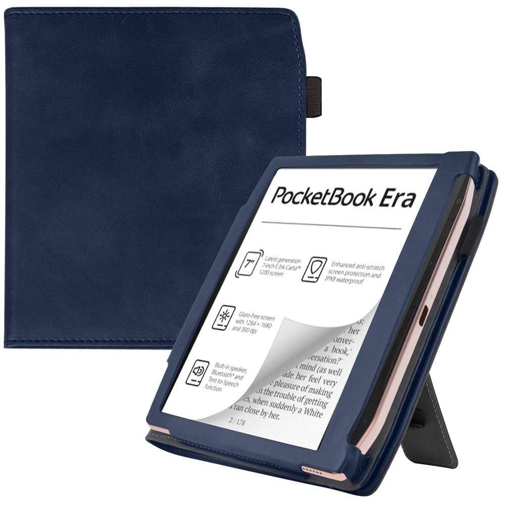 Leather Stand Case For Pocketbook Era / Era Color Handheld Cover Auto Wake Sleep