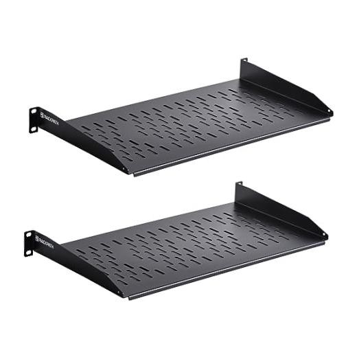 1U Cantilever Universal Rack Shelf - 10in Deep - Rackmount 1U