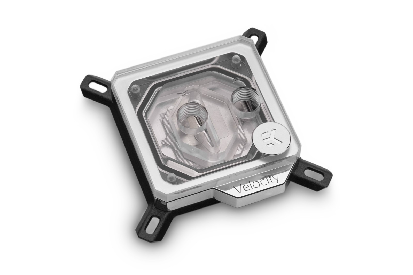 EK-Quantum Velocity D-RGB - Nickel + Plexi CPU Waterblock