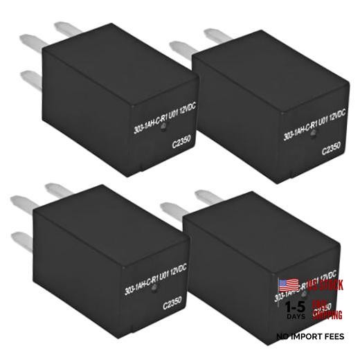 Relay 303-1AH-C-R1-U01 12VDC (Pack of 4) - Replace 13500113 19116962 D1777C
