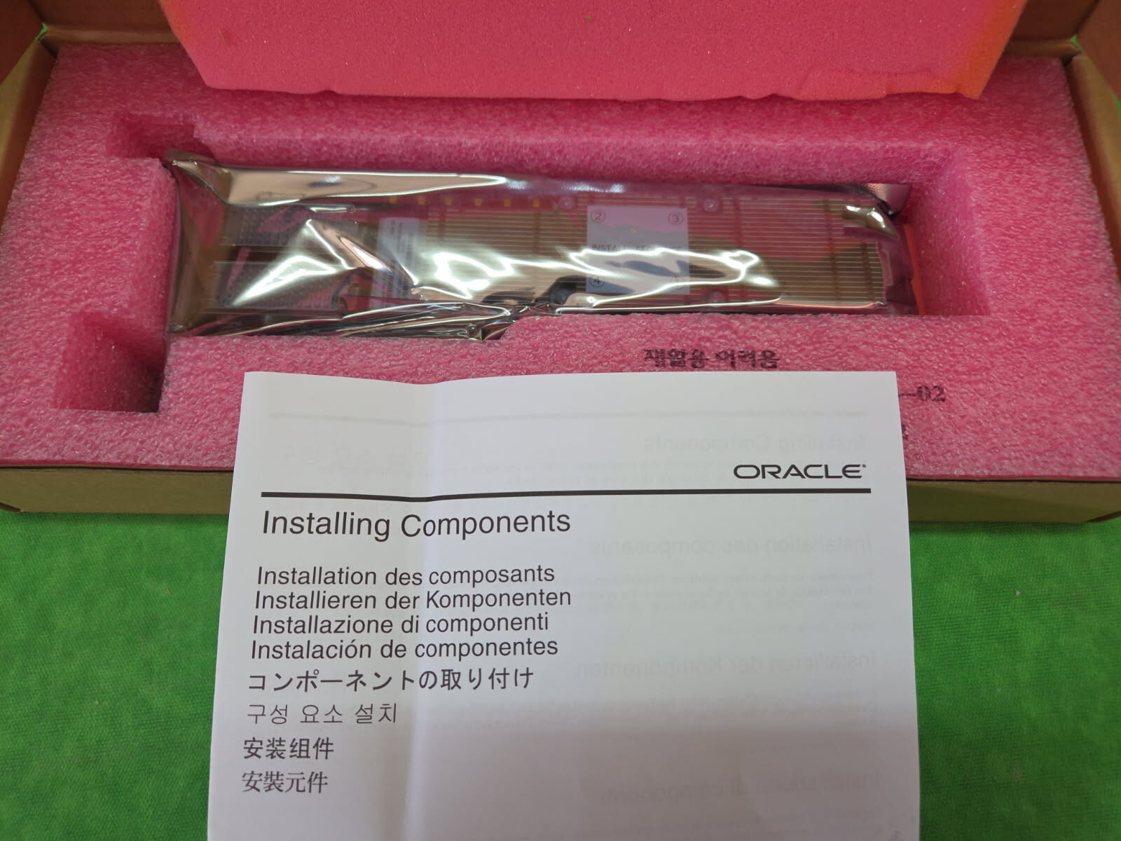 Oracle 400G 8209990 dual port fiber optic network PCI card PN- 8209990 NEW