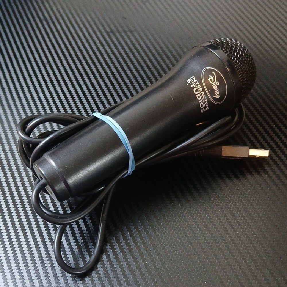 Disney Interactive Studios Logitech Microphone USB Wired E-UR20/NOT TESTED