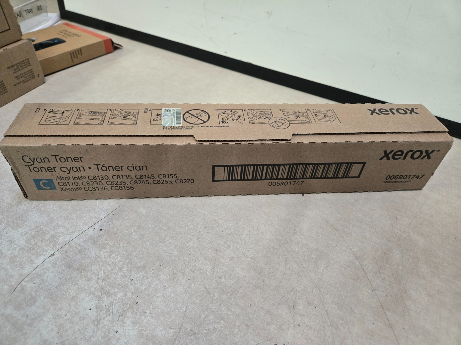 Xerox 006R01747 6R1747 Cyan Toner Cartridge Xerox AltaLink C8170 SEALED