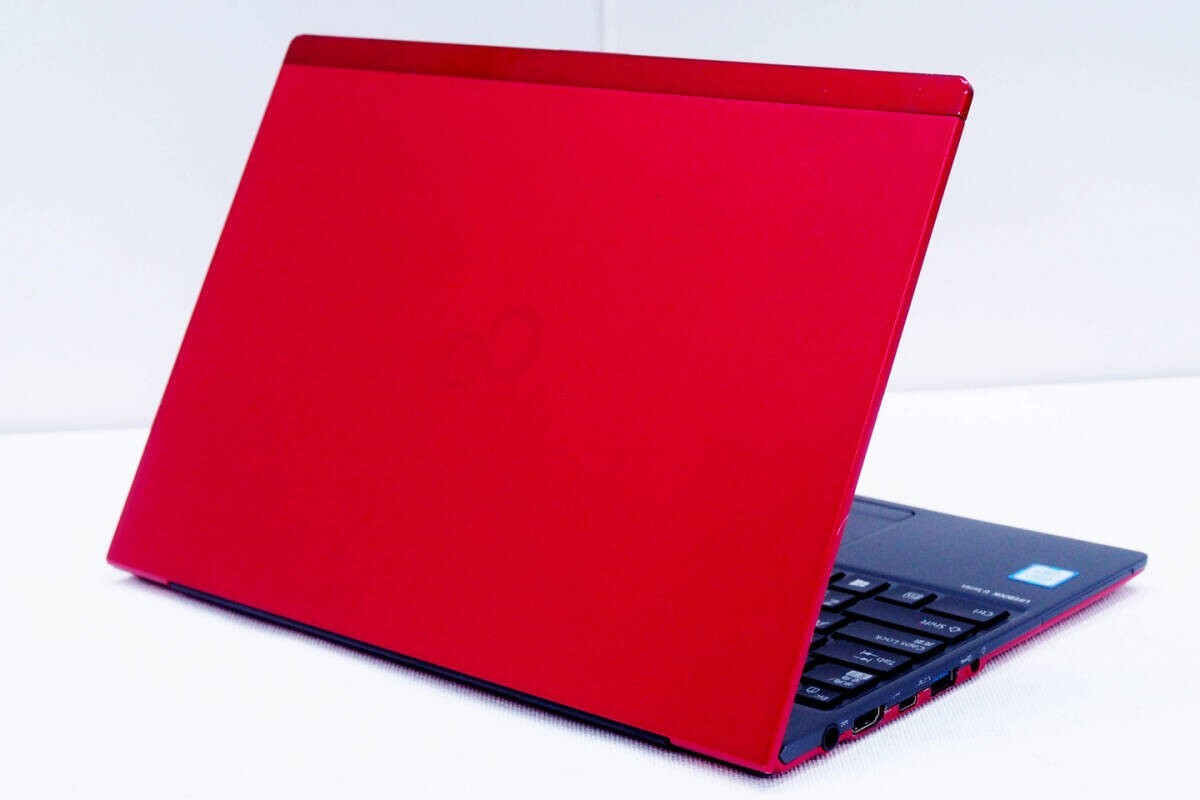 Fujitsu LIFEBOOK U938 Core i5 7th2.6GHz 8GB 128GB SSD FHD Win10 Red Ued From JP