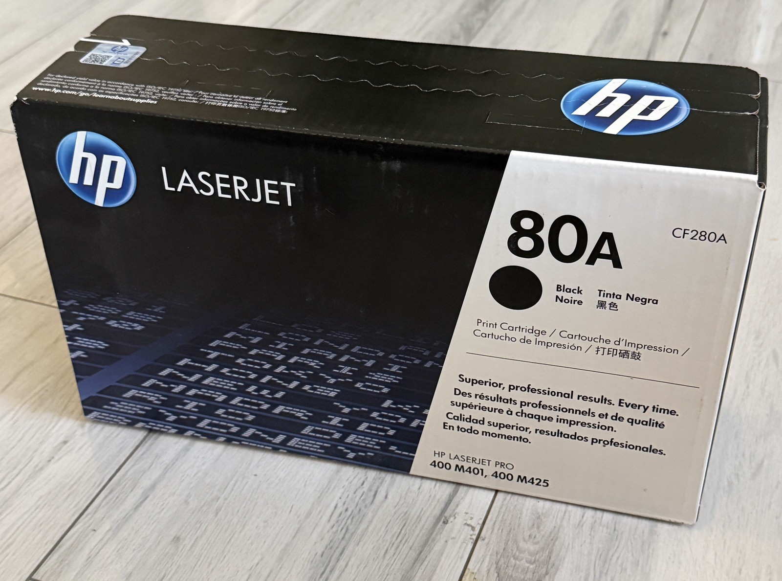 Genuine HP 80A CF280A Black LaserJet Toner OEM New Factory Sealed