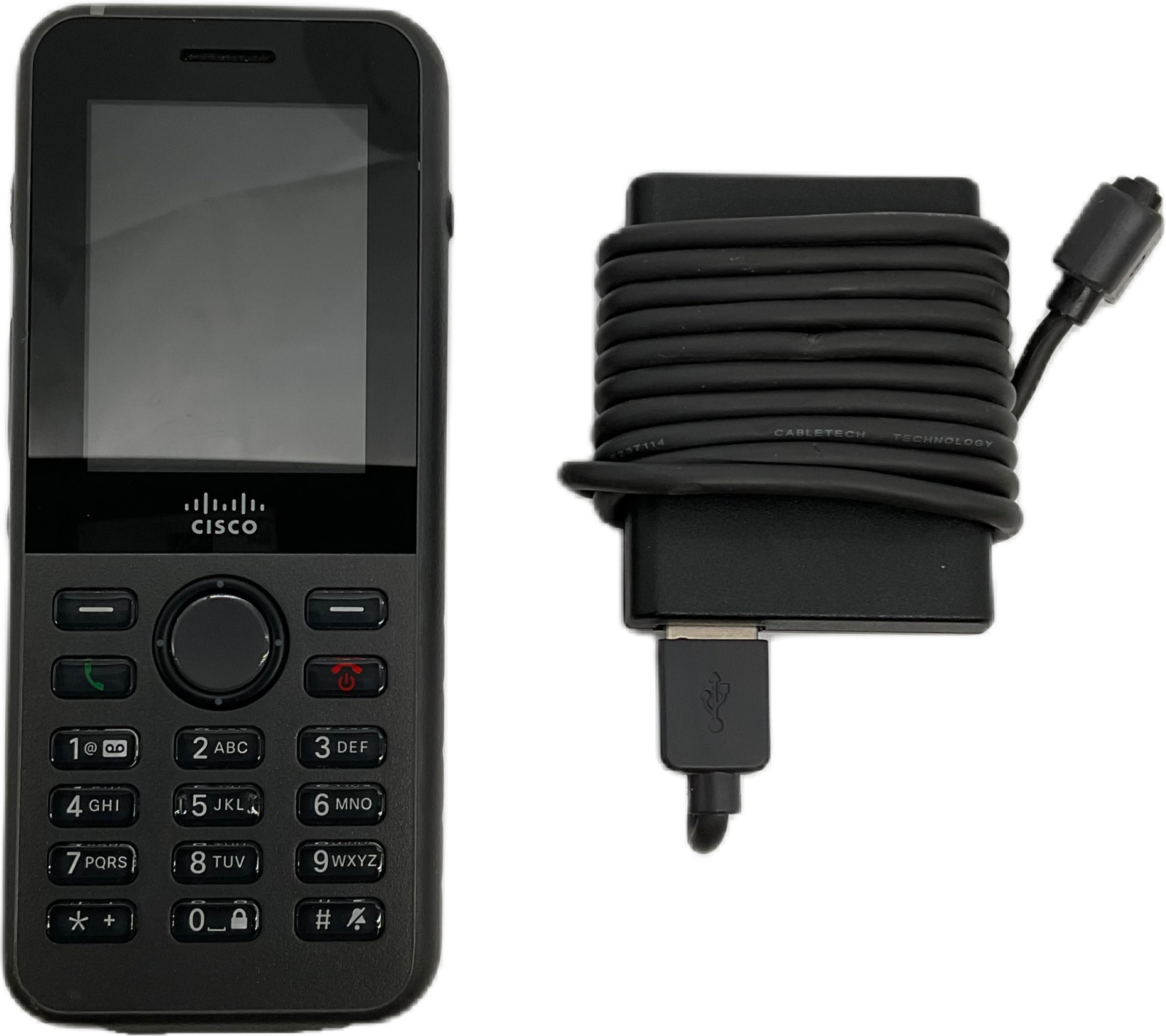 Cisco 8821 Wireless IP Phone Handset Bluetooth Speakerphone PoE Black