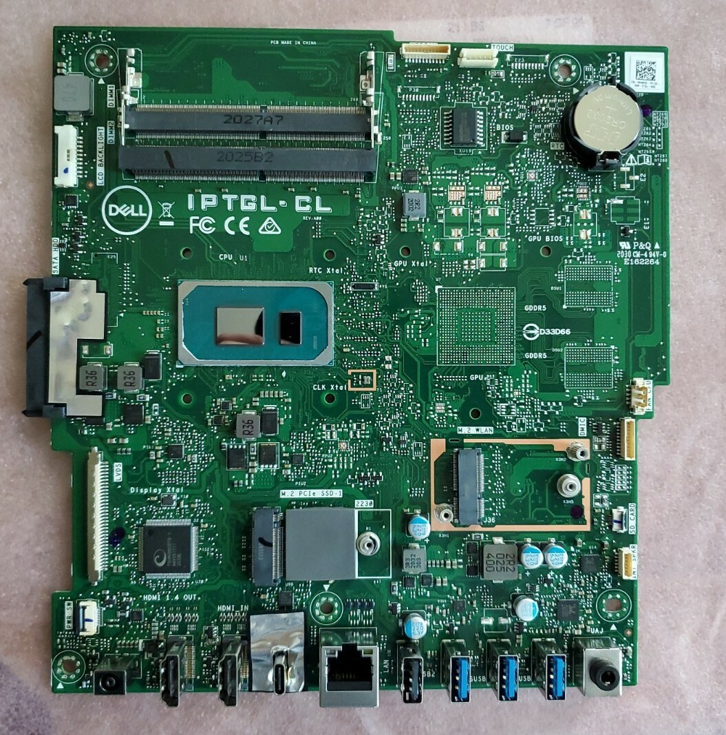 Dell Inspiron 24-5400 27-7700 IPTGL-CL i3-1115G4 Motherboard 0JYFK4 JYFK4