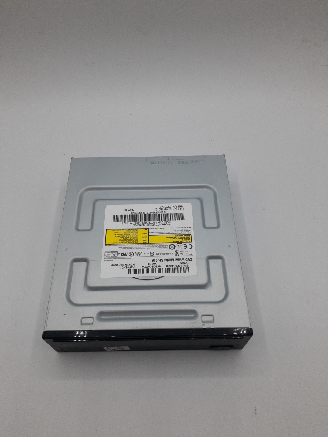 Toshiba Samsung SH-216FB/LEAHF VER FB DVD Writer Drive SDX0F52012 - Black Bezel