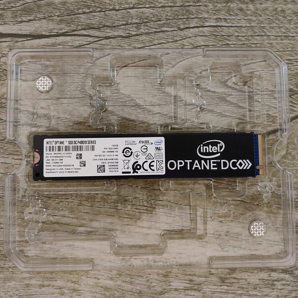 Intel OPTANE SSD P4801X 100G M.2 NVME 22110 Optane Solid-state drive