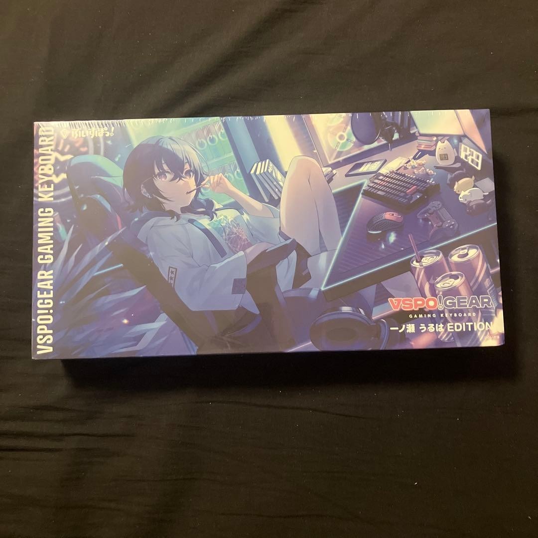 VSPO GEAR Gaming Keyboard Ichinose Uruha Edition NEW From Japan